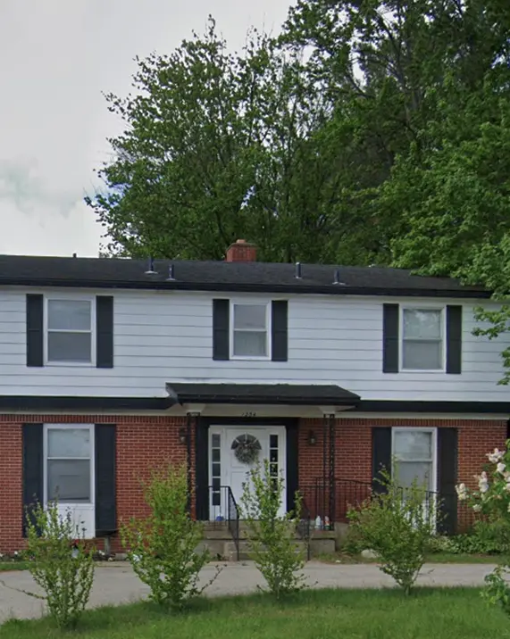 Front of MECA's House of Angels hospice home in Kentwood, MI